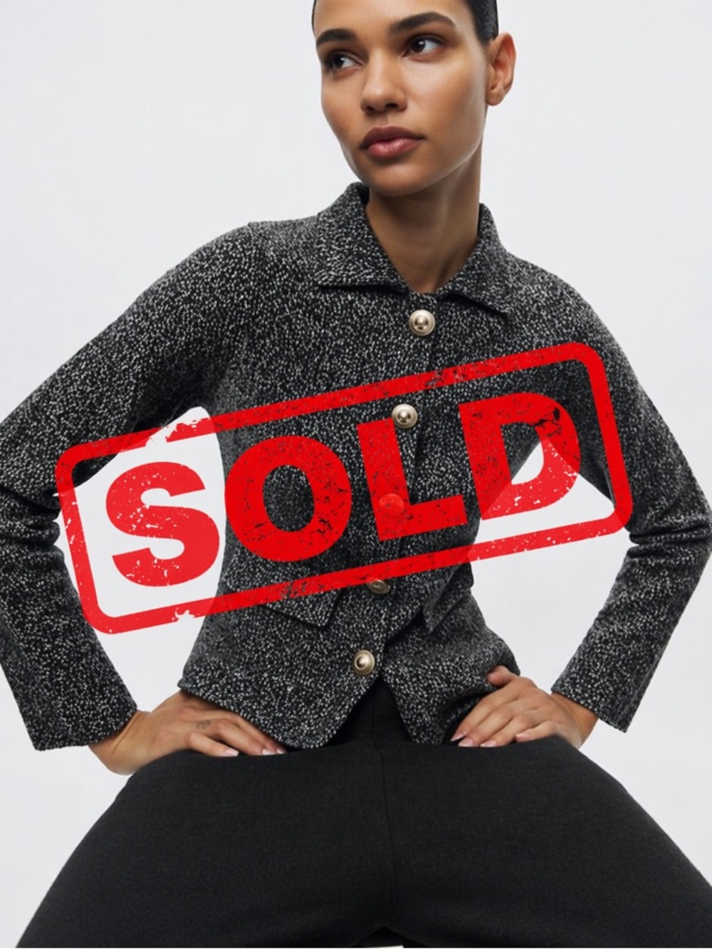 ZARA TWISTED 100% WOOL BLAZER S 2893/161